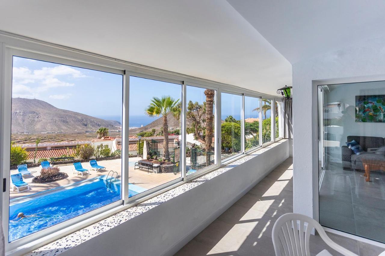 Villa Azure Horizon And Breeze - Panoramic Ocean View And Heated Pool Chayofa Bagian luar foto