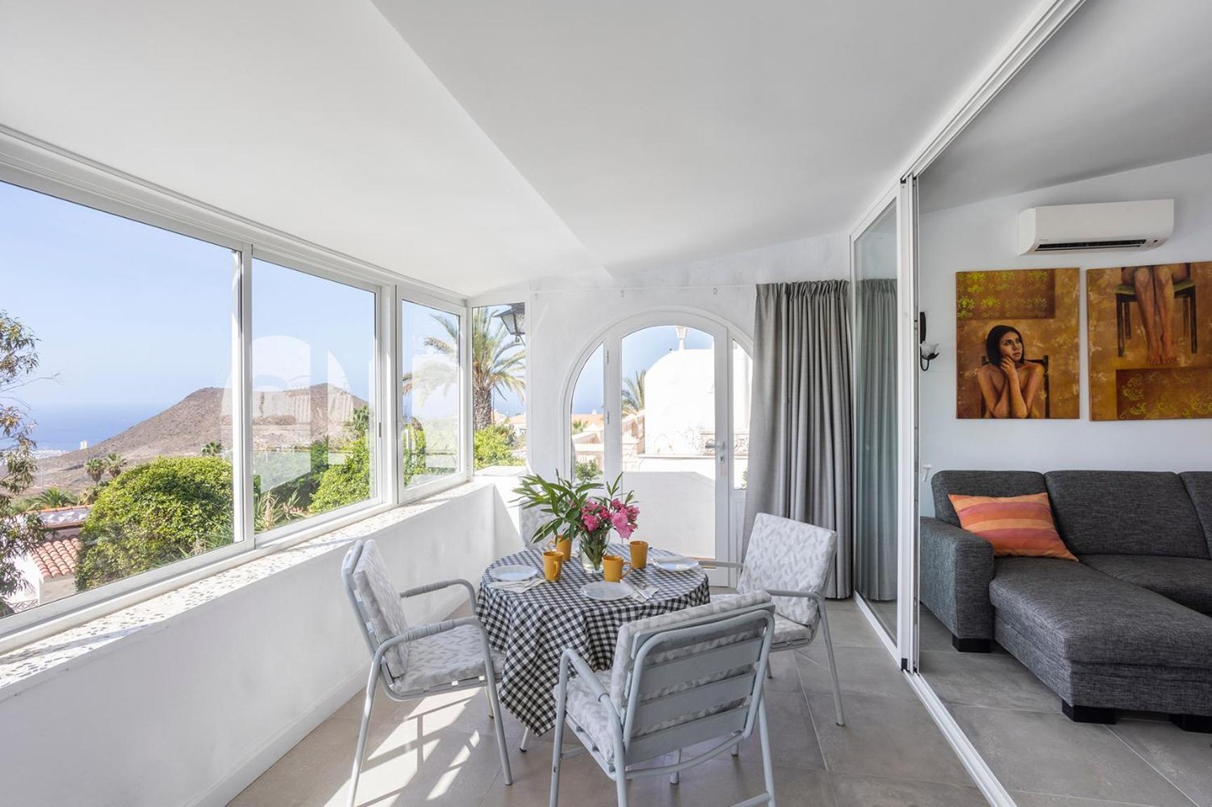 Villa Azure Horizon And Breeze - Panoramic Ocean View And Heated Pool Chayofa Bagian luar foto